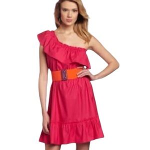 Max & Cleo One Shoulder Dress